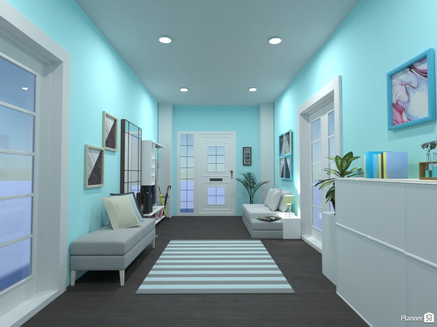 Long Hallway: Design battle contest #4395561 by Gabes