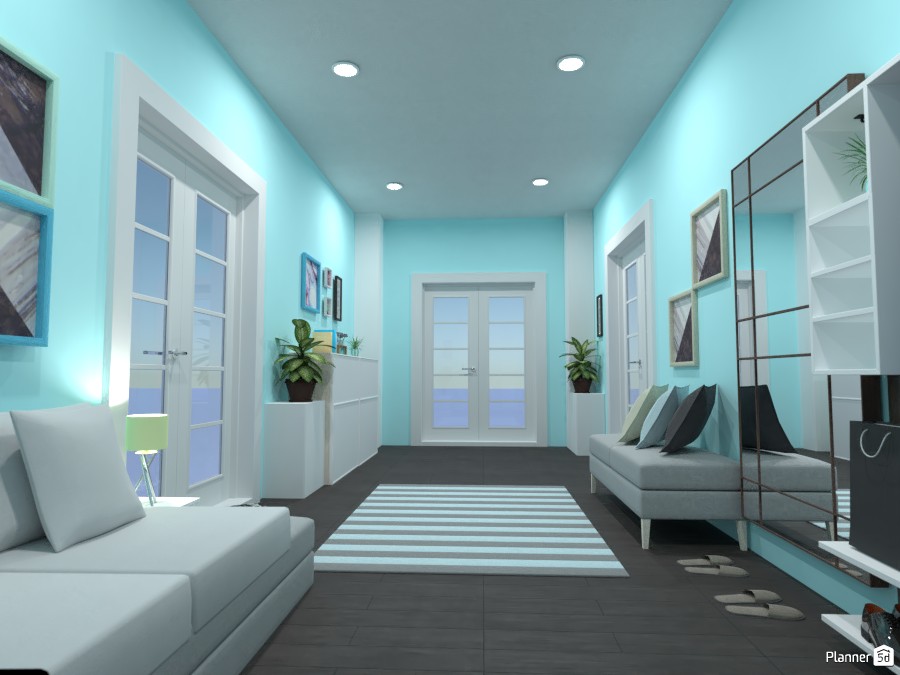 Long Hallway: Design battle contest #4395562 by Gabes