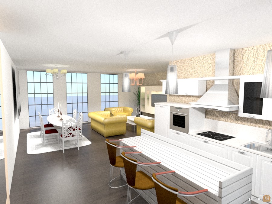 Classic but with modern and fashion influences living room #1273588 by Dumitrescu ionut