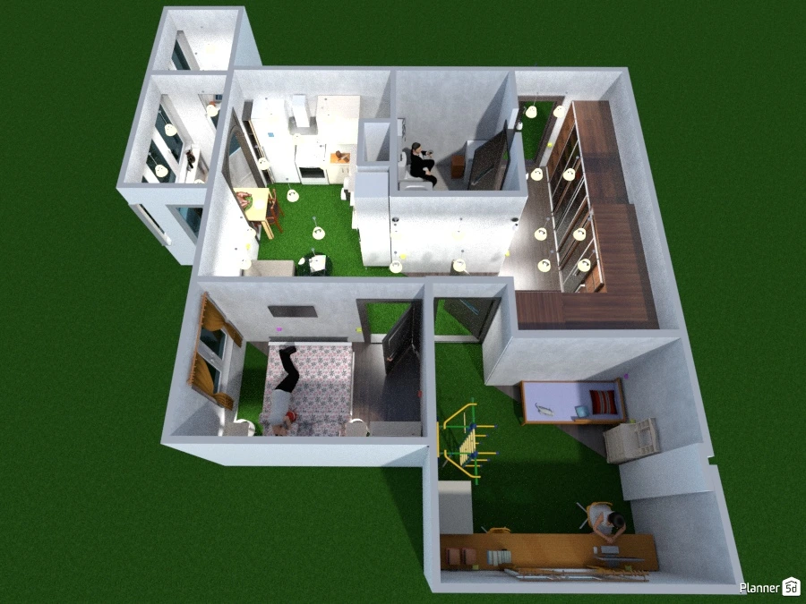 Sweet home Aug 7 #71060 by Demiche