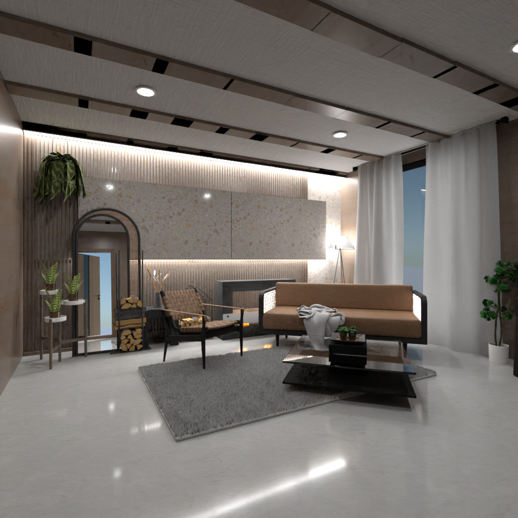 Japandi Living Room #3344340 by Editors Choice