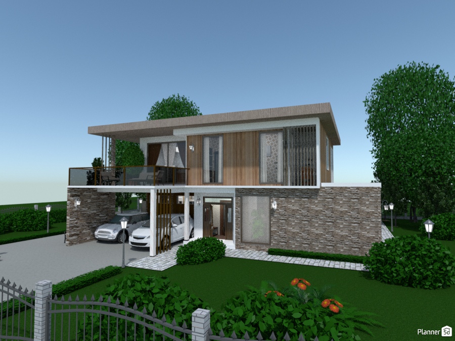 Modern house #1893808 by Evelinaa