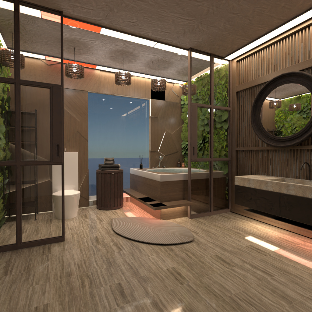 Biophilic Bathroom #13072487 by Editors Choice