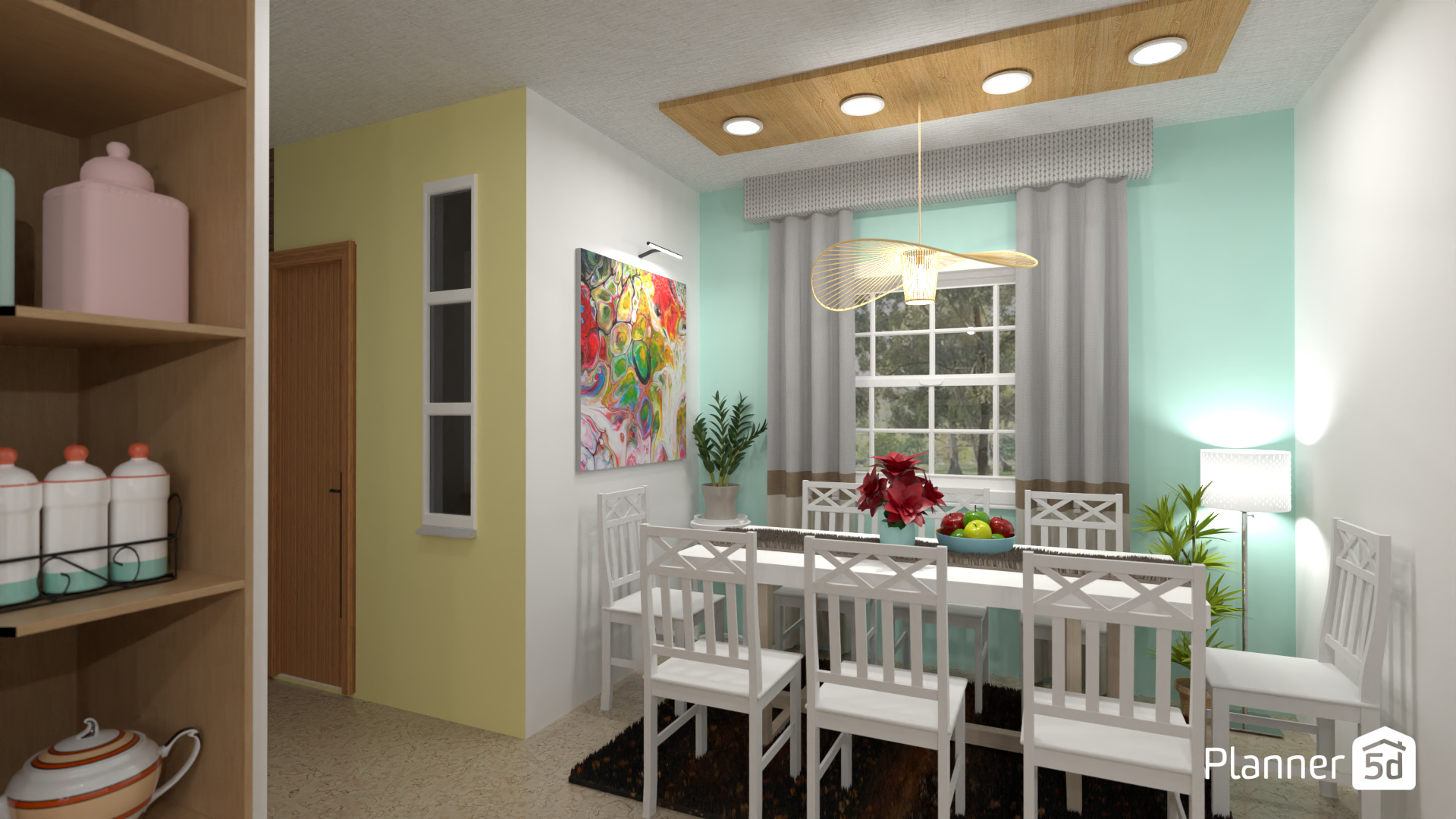 Comedor en espacio pequeño #16641843 by Carturo