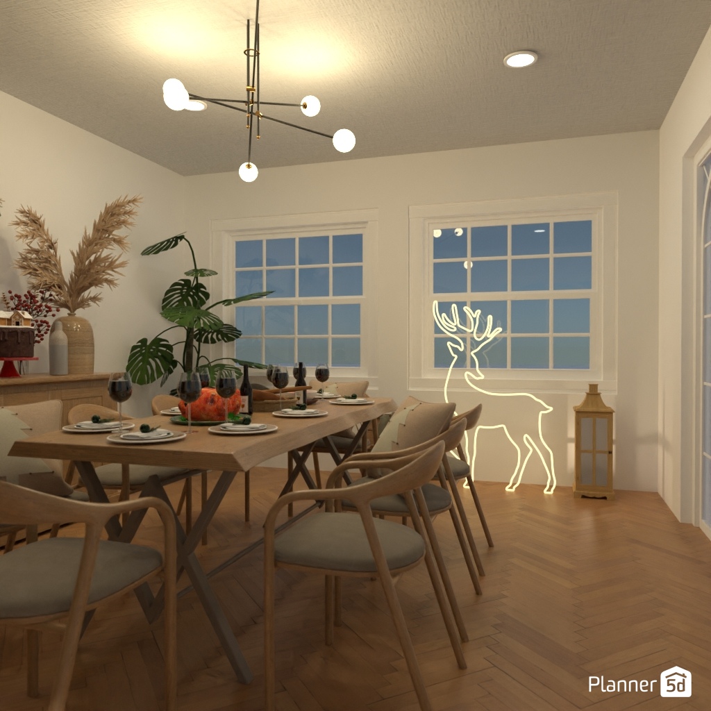 DB: Thanksgiving Day - room shell copy #23426211 by Editors Choice