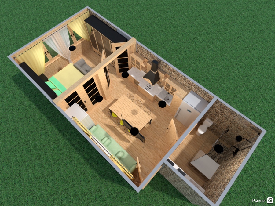 Joy Suiter By Planner 5d, 400 Sq Ft House Plans
