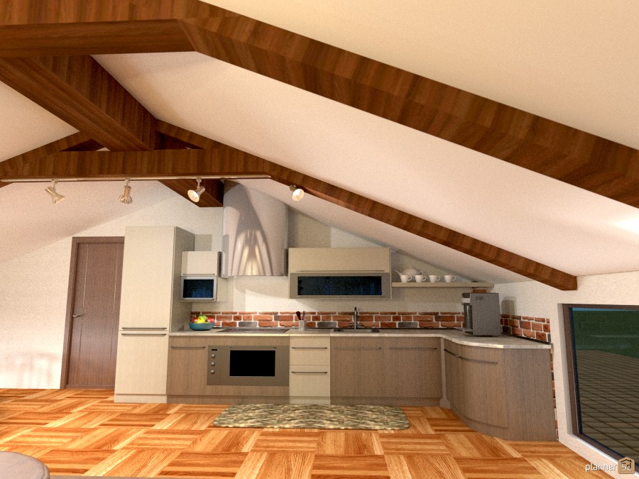 Cooking in the Attic #791025 by Micaela Maccaferri