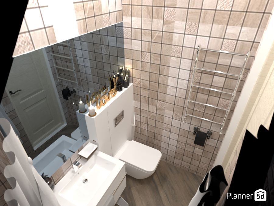 Дизайн санузла #12171196 by Татьяна Максимова