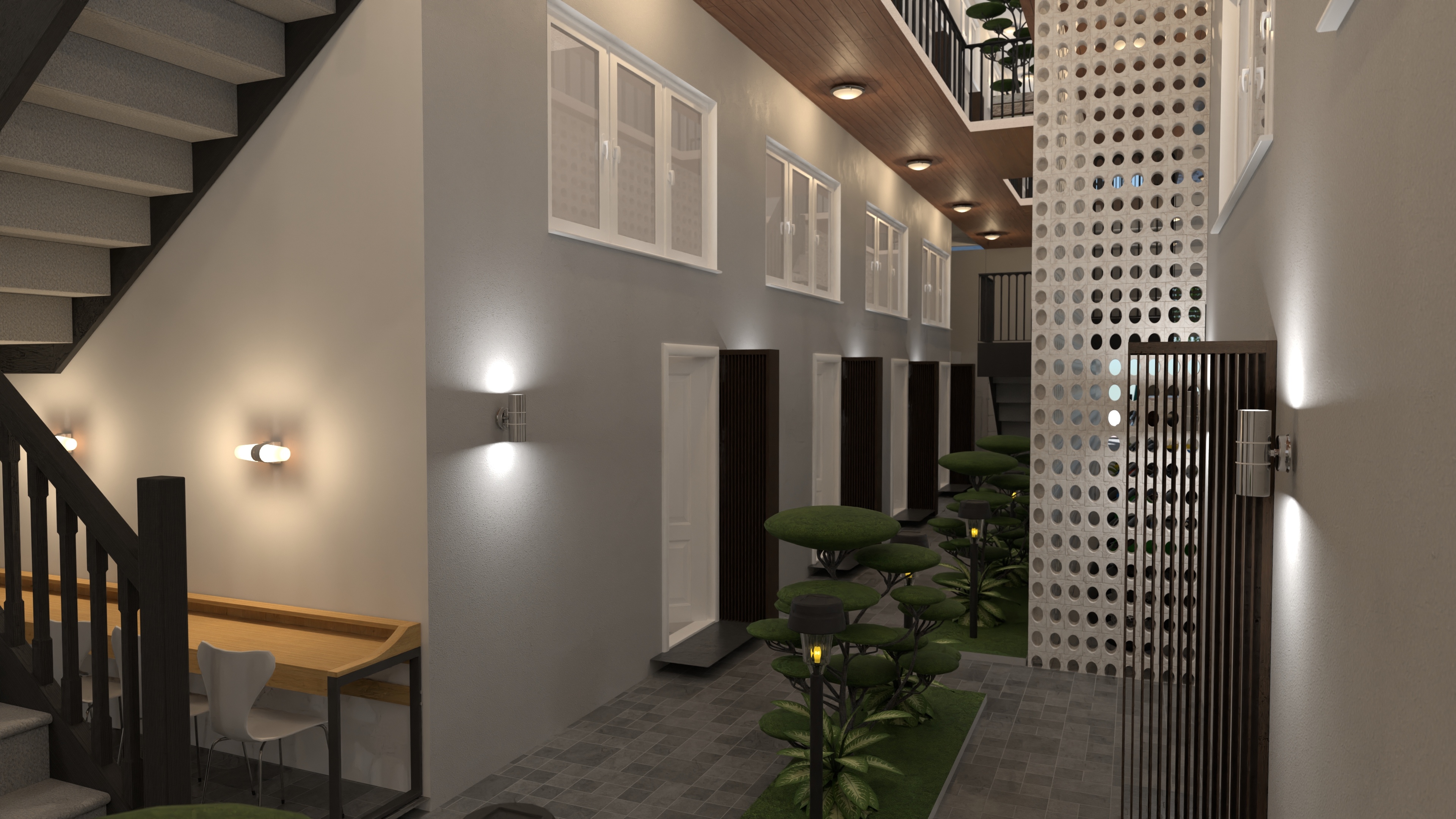 alternatif 4 layout plan kost jogja #23387970 by Noegroho Dewo