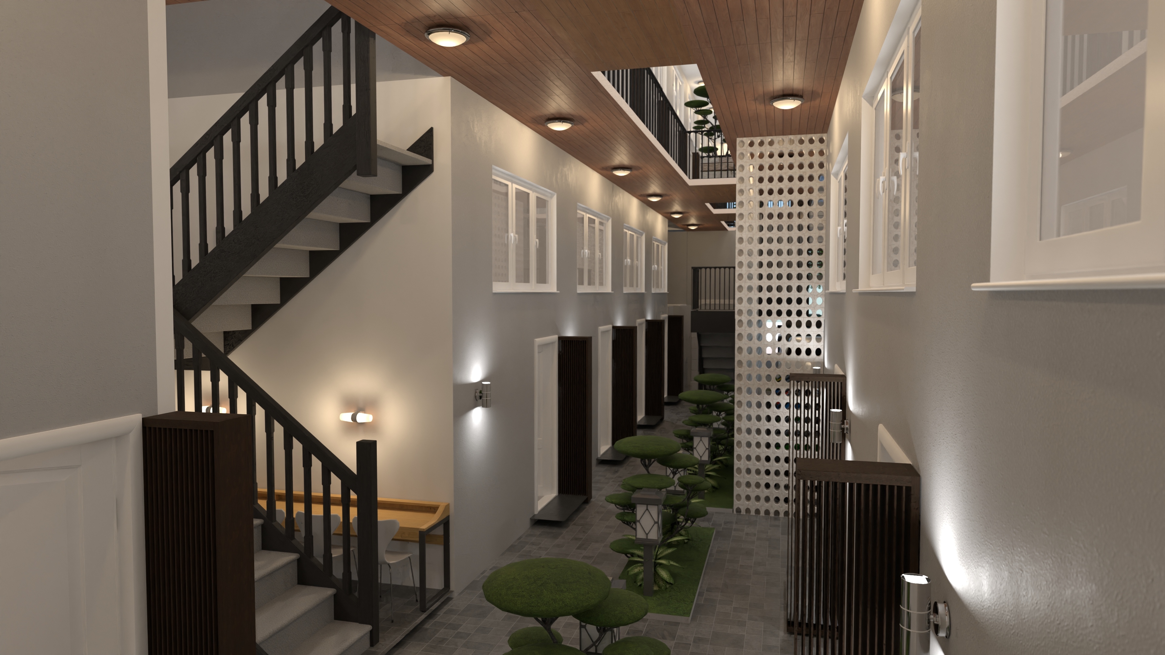 alternatif 4 layout plan kost jogja #23388910 by Noegroho Dewo