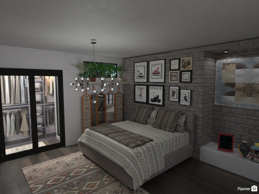 Vogue Style Bedroom #2805081 by Micaela Maccaferri