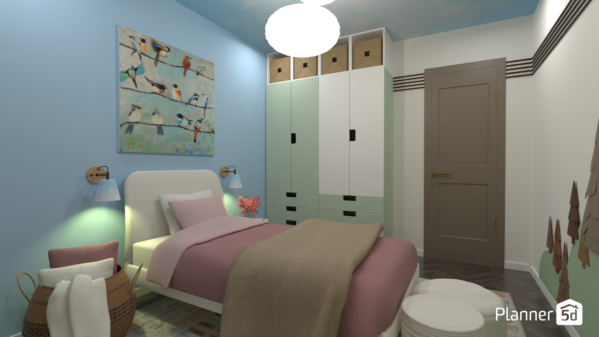 Kid's room in BM paint colors #16595559 by Darina Doncheva