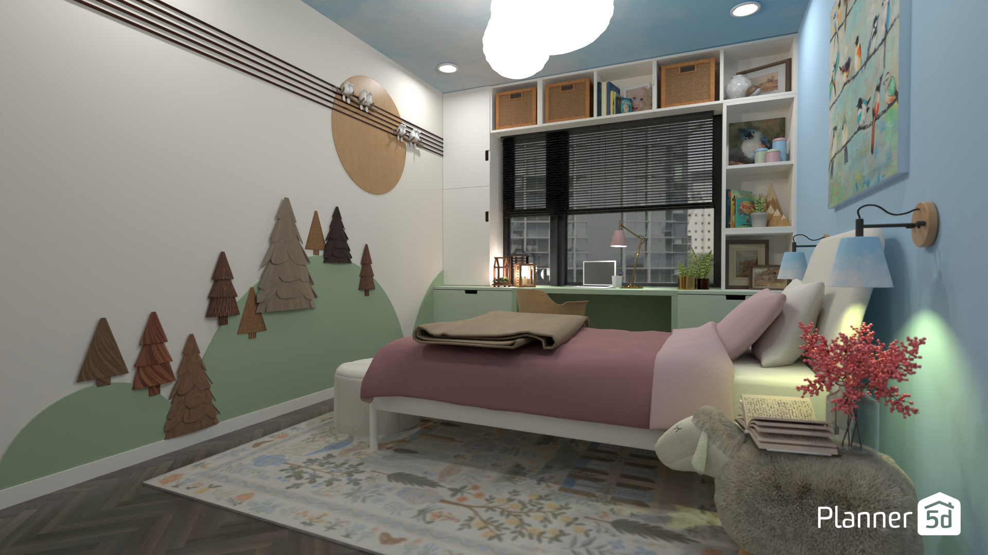 Kid's room in BM paint colors #16595587 by Darina Doncheva