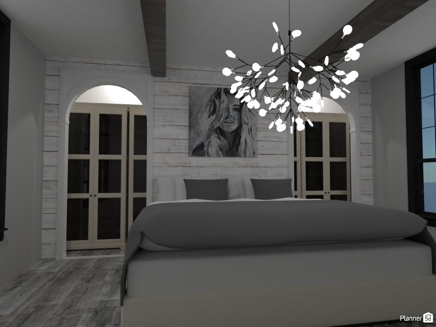 Grey Bedroom #3565774 by Eat, Sleep, Design