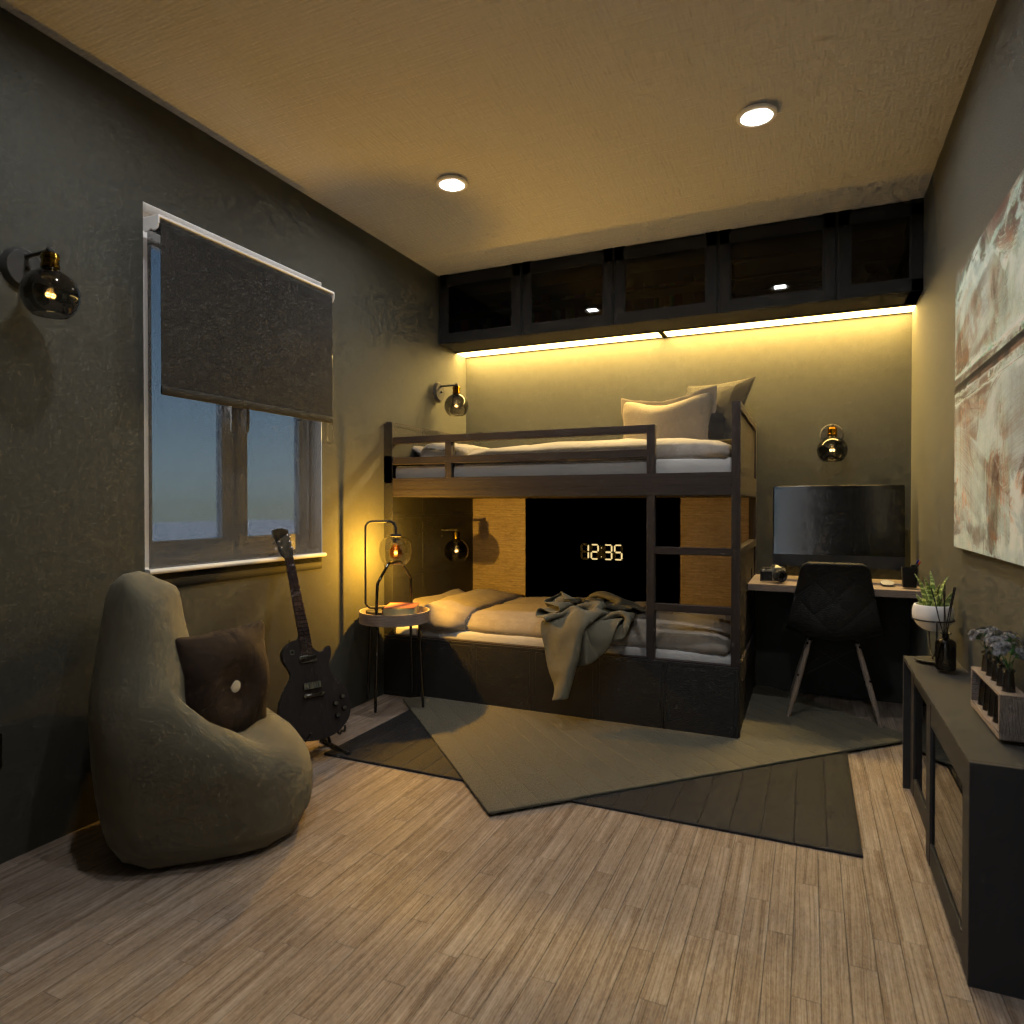 Bunk bed room #11926324 by Editors Choice