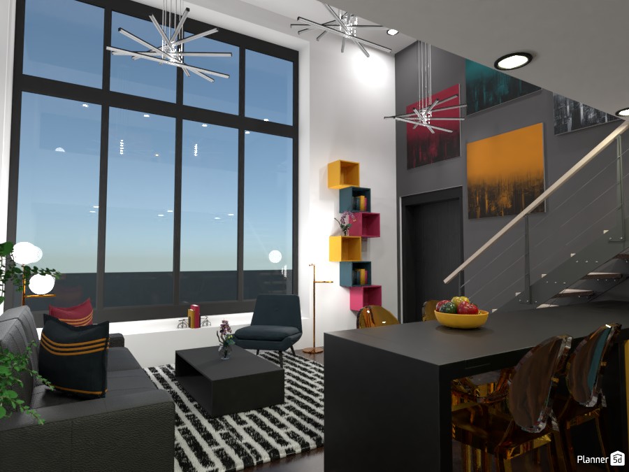Contest: space over two floors IV #3688482 by Elena Z