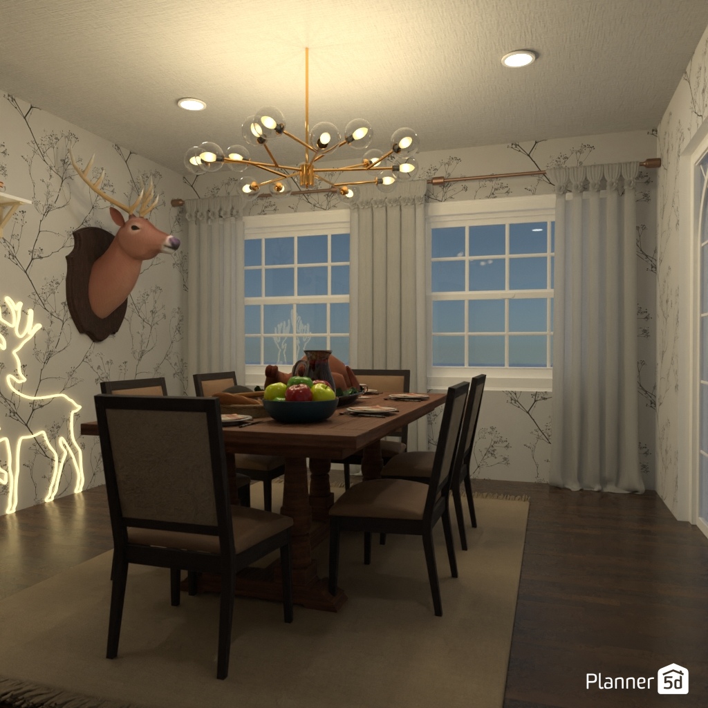 DB: Thanksgiving Day - room shell copy #23446871 by Editors Choice