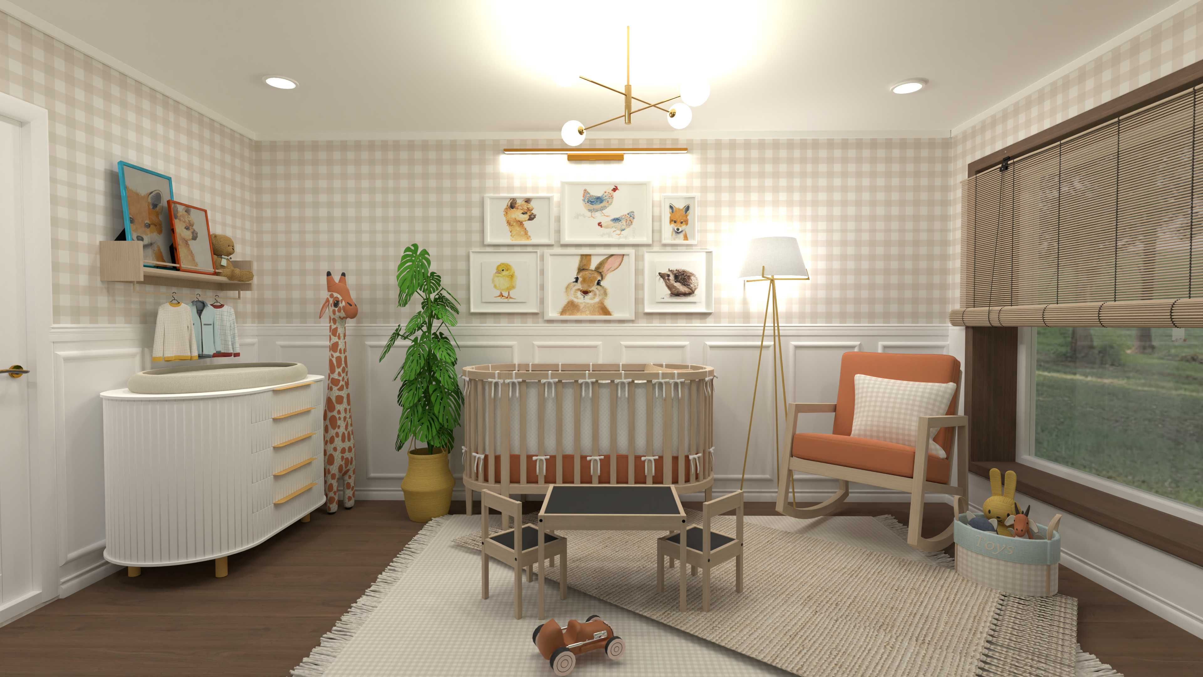 NURSERY #20852442 Por LifeDesignAndCo
