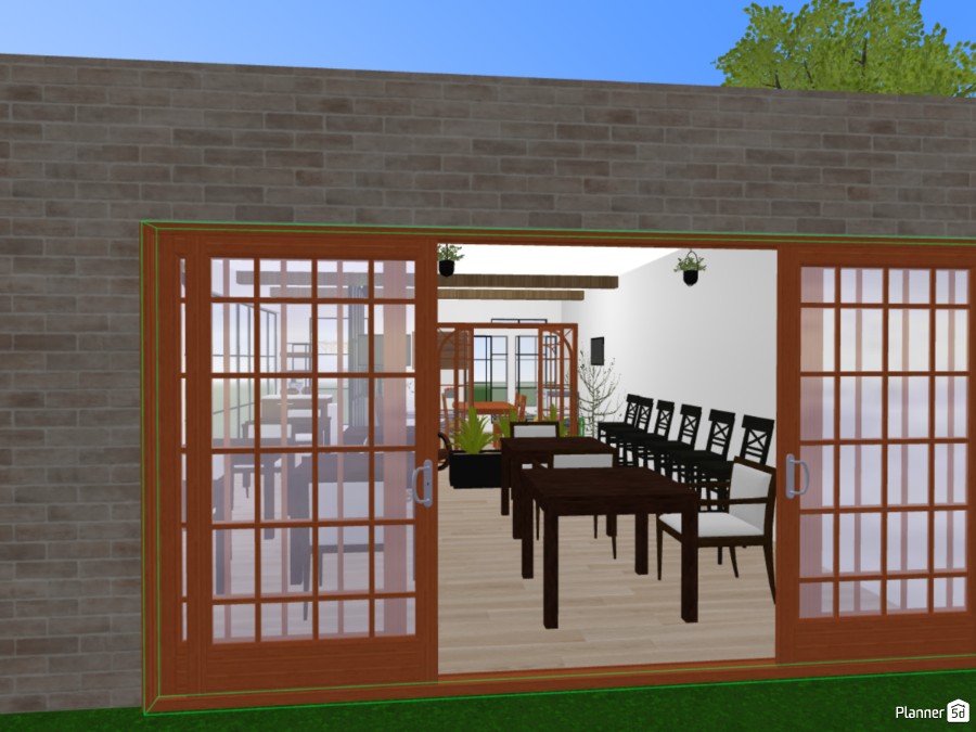 Kitchen and living #23445063 by User 159045123