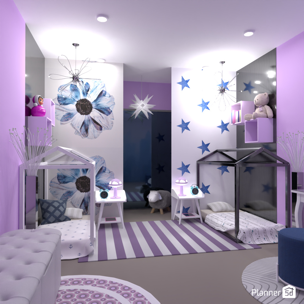 Bedroom for twins 18896876 by Editors Choice image