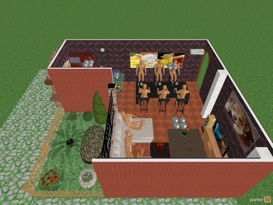 sala de peliculas #2900748 by zoe mozombite