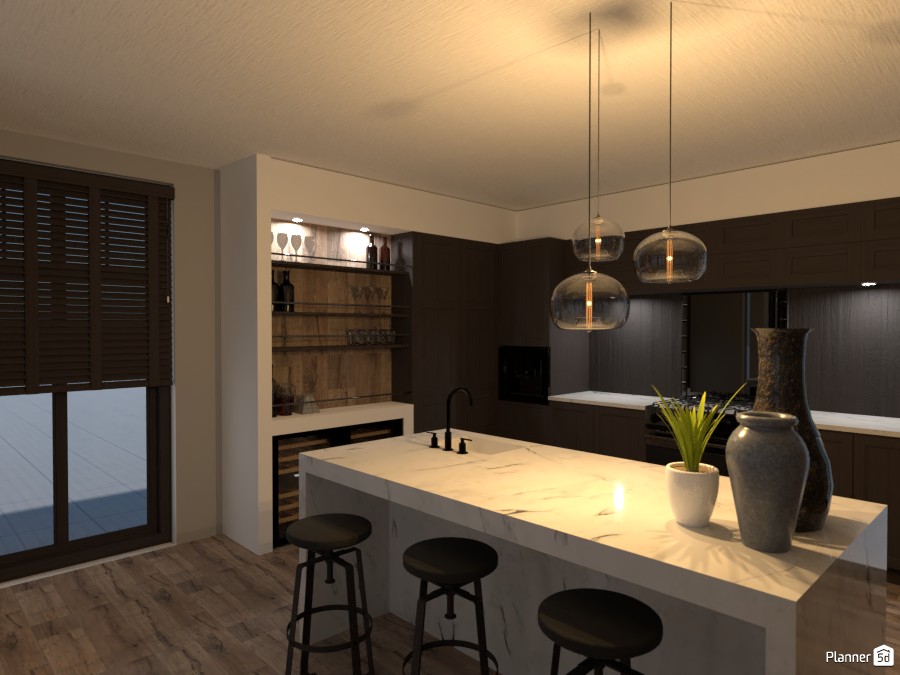 Modern kitchen idea #4205392 by Amber