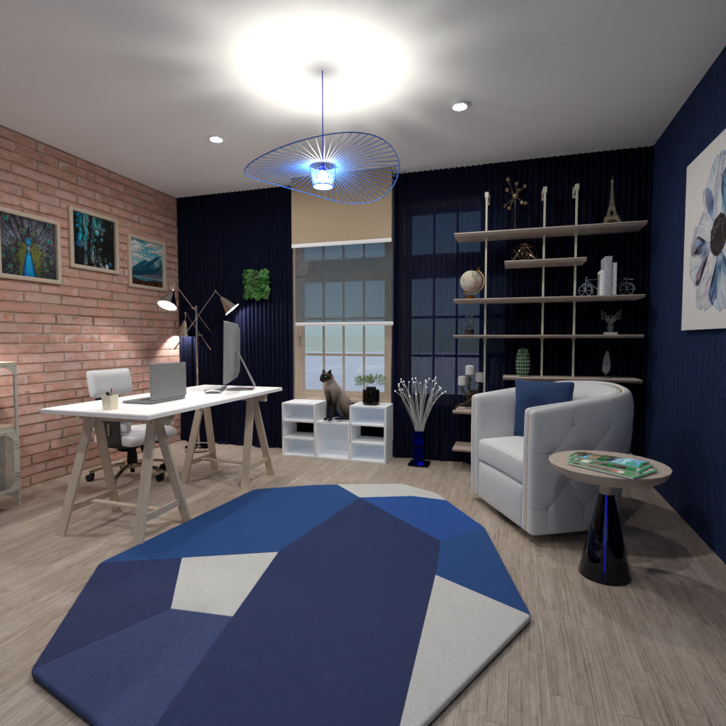 Blue wall #15203207 by Editors Choice