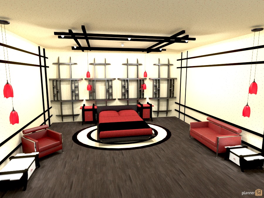 oriental bedroom #929127 by Joy Suiter