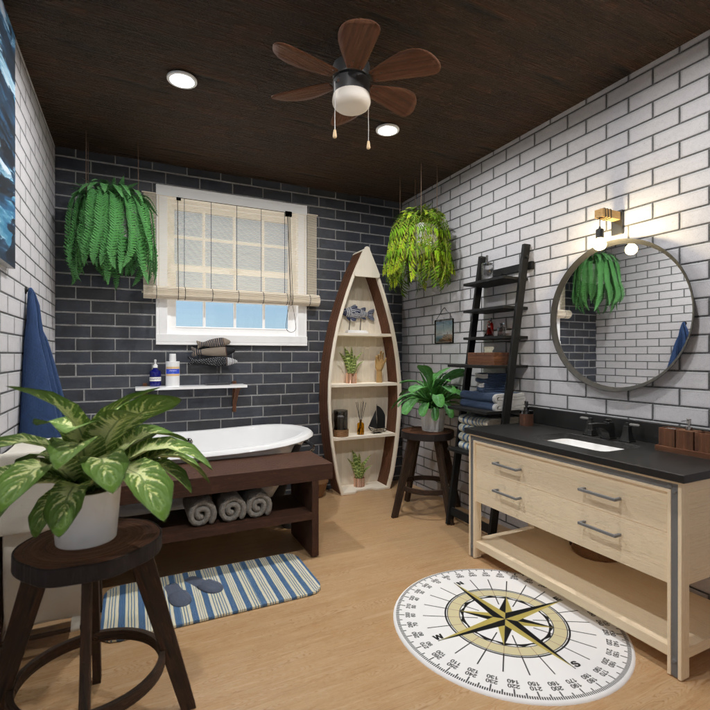 Nautical bathroom #12256693 by Editors Choice