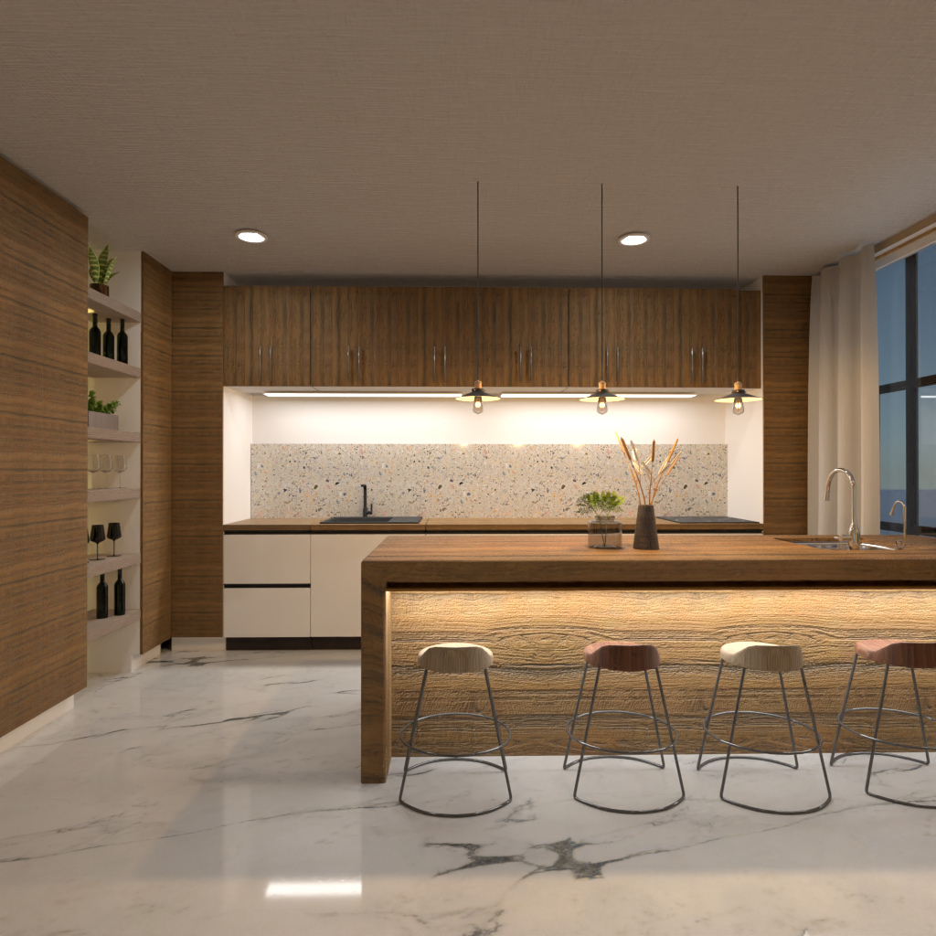 Brown and White Kitchen 11499160 by Editors Choice image