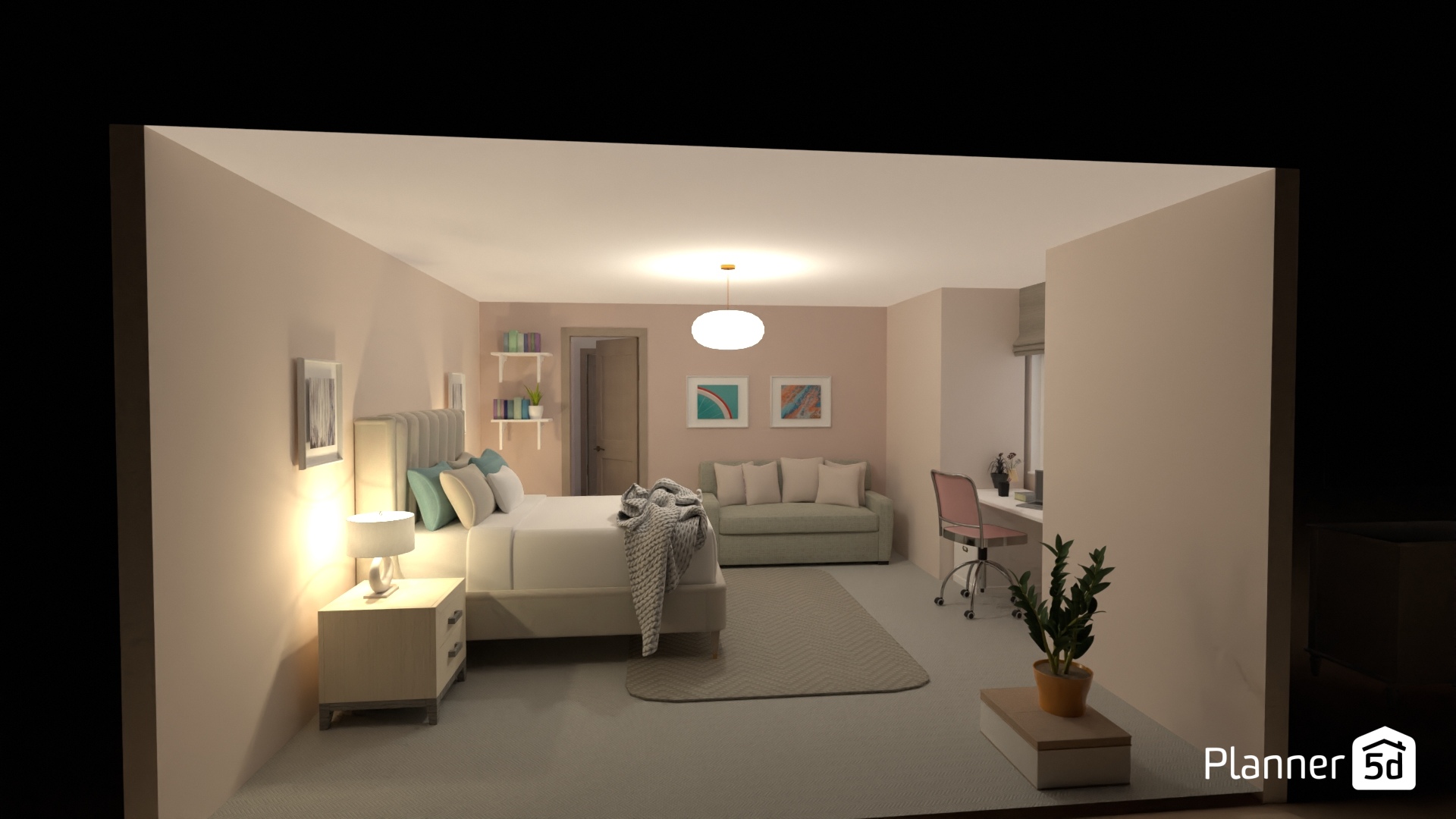 Rosies room #24269856 by Gillian Keeling