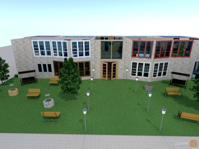 2 storey bachelor flats #54567 by Majieda Ely