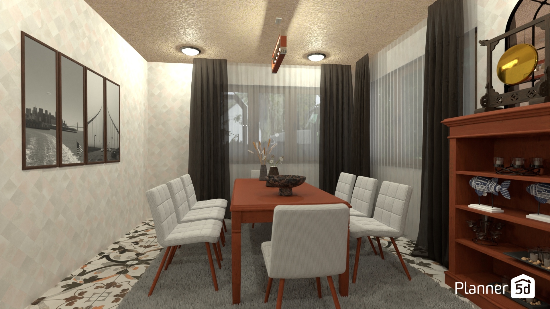 casa estilo ecléctico con fachada y decoración rustica y acentos modernos #22294706 by Yolanda Infante Garrido