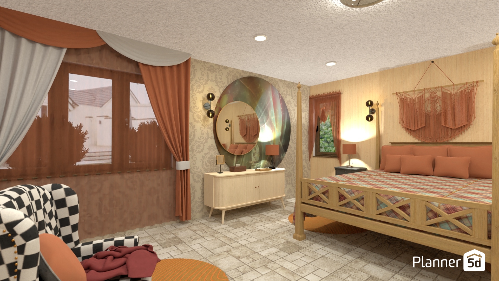 casa estilo ecléctico con fachada y decoración rustica y acentos modernos #22295330 by Yolanda Infante Garrido