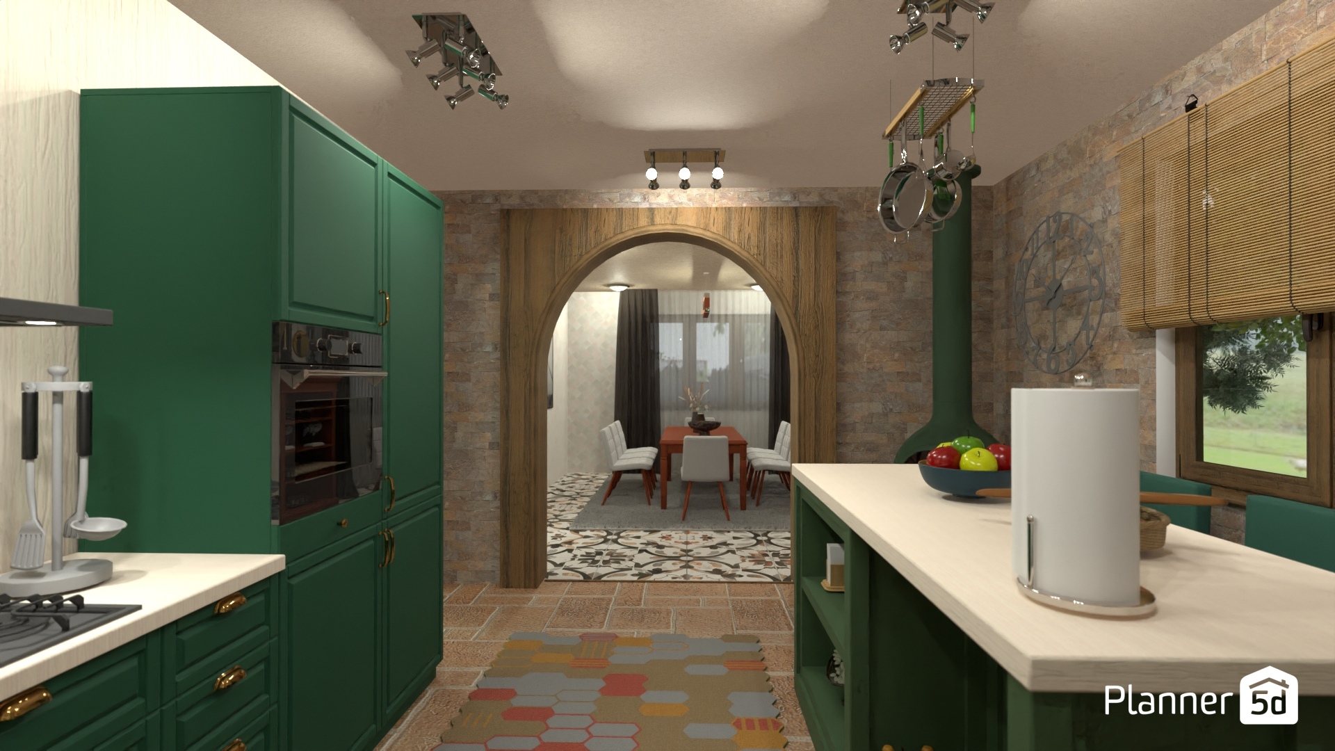 casa estilo ecléctico con fachada y decoración rustica y acentos modernos #22294426 by Yolanda Infante Garrido