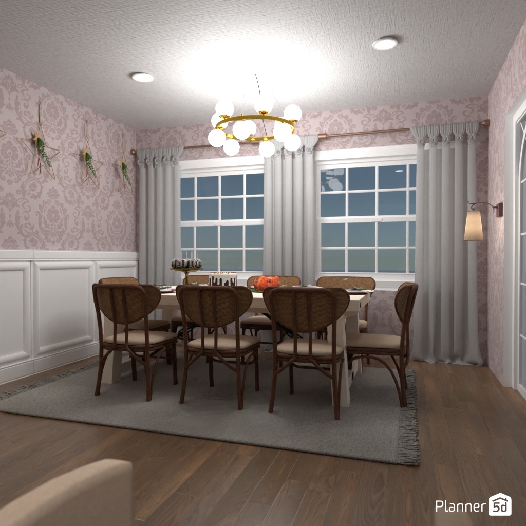 DB: Thanksgiving Day - room shell copy #23406343 by Editors Choice