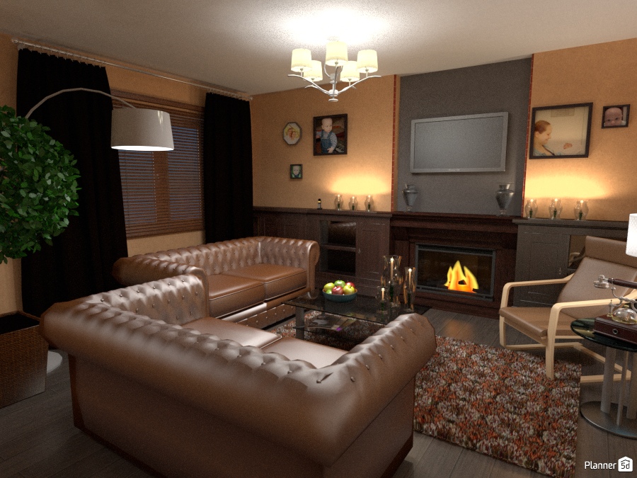 гостиная #1492136 by Mila