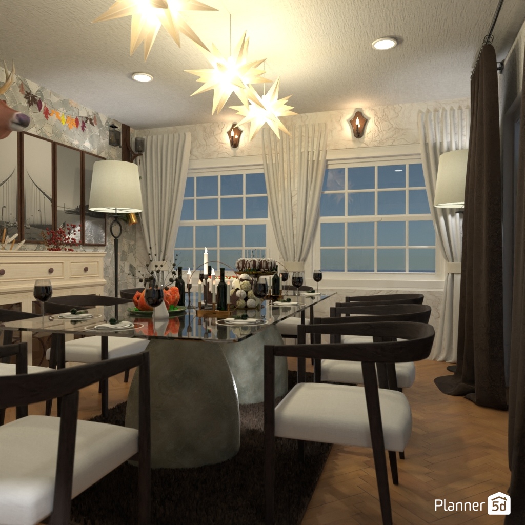 DB: Thanksgiving Day - room shell copy #23400999 by Editors Choice