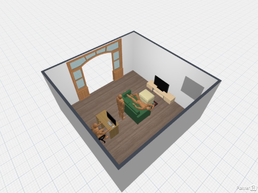 office floor plan layout 3d