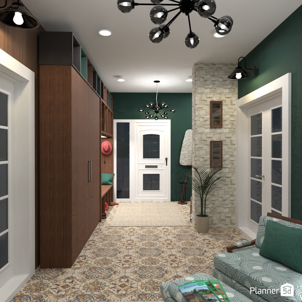 Long Hallway #32553052 Por Editors Choice