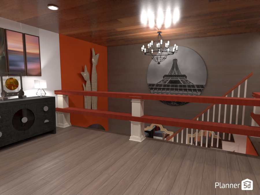 Modern wood house #9042189 by LIXx