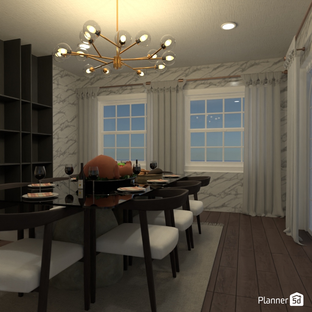 DB: Thanksgiving Day - room shell copy #23405683 by Editors Choice