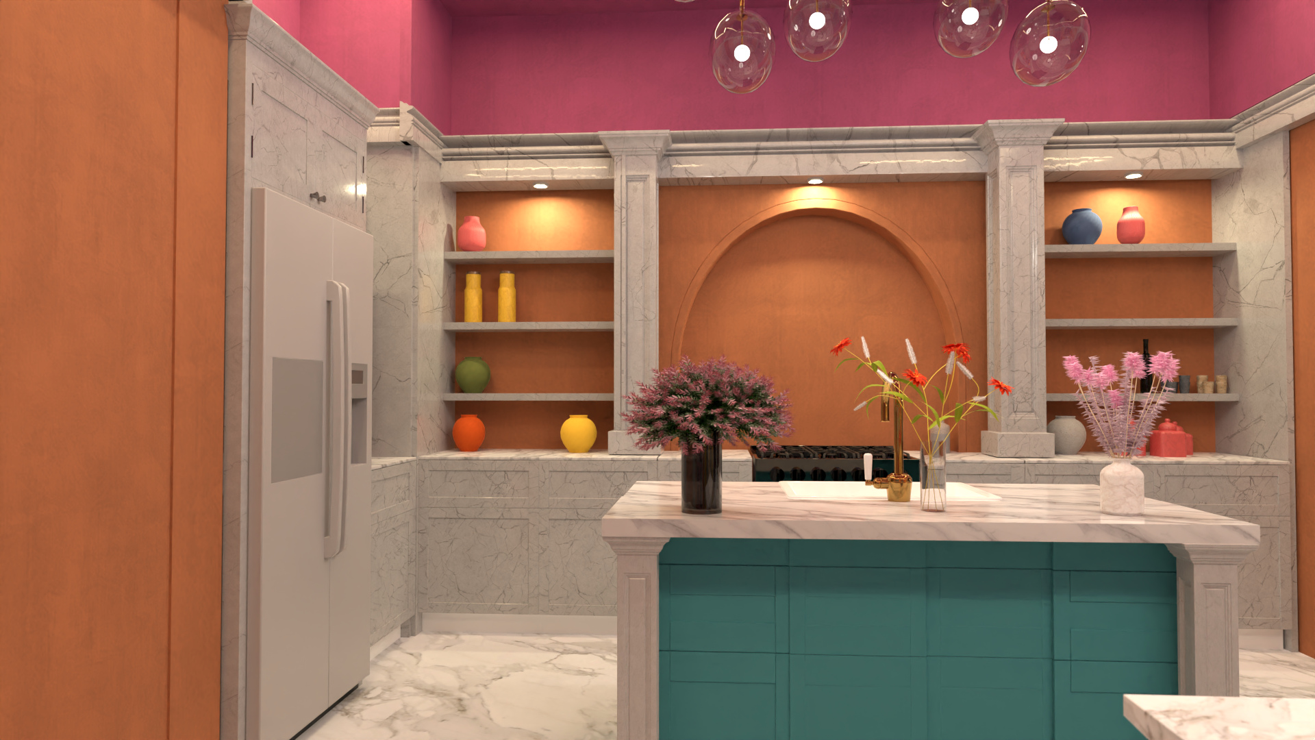 kitsch kitchen #13999675 by Michel