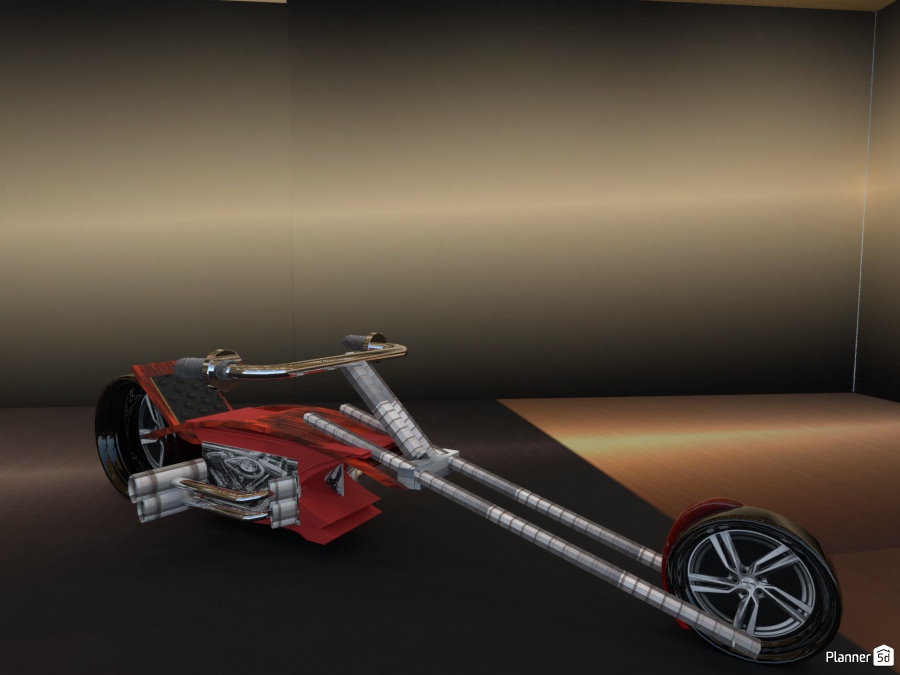 Model 2 Chrome Chopper/ Model 1 Bronze chopper in Gallery #2231412 by Jason