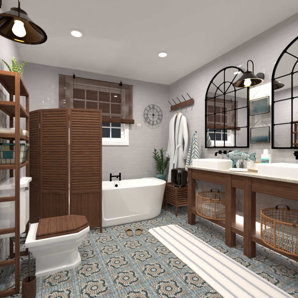 Nautical bathroom #3345892 by Editors Choice