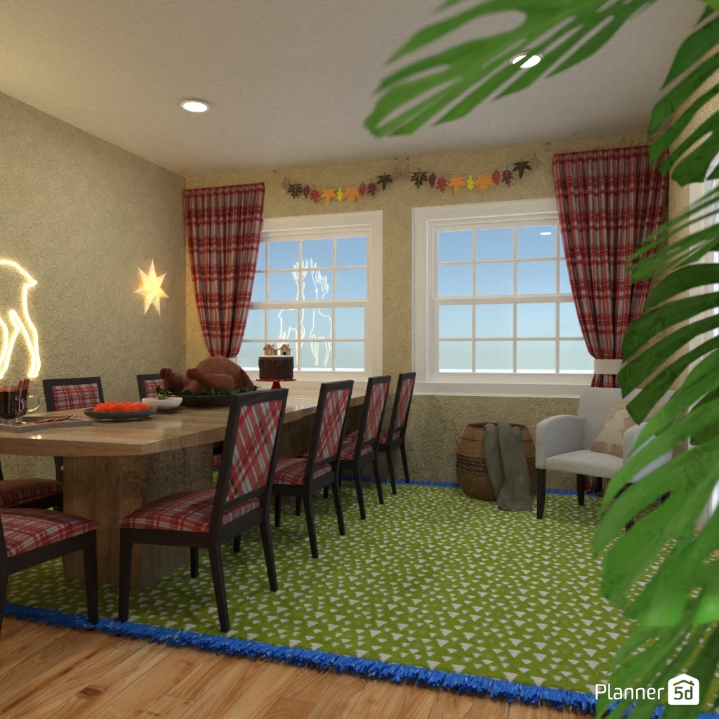 DB: Thanksgiving Day - room shell copy #23489734 by Editors Choice