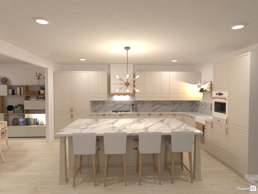 Neutral Kitchen 5153794 by Isabel image