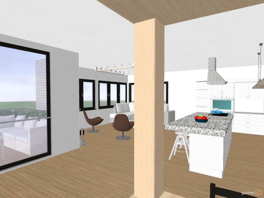 Open space stile industrial. #2910020 by Rutigliani Francesca