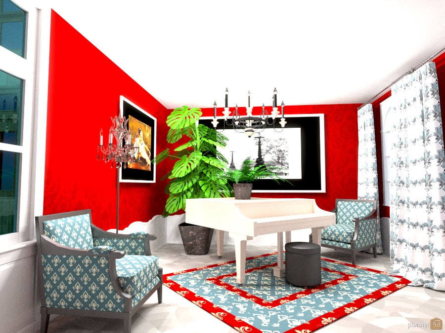 Luxury red #751158 by Micaela Maccaferri