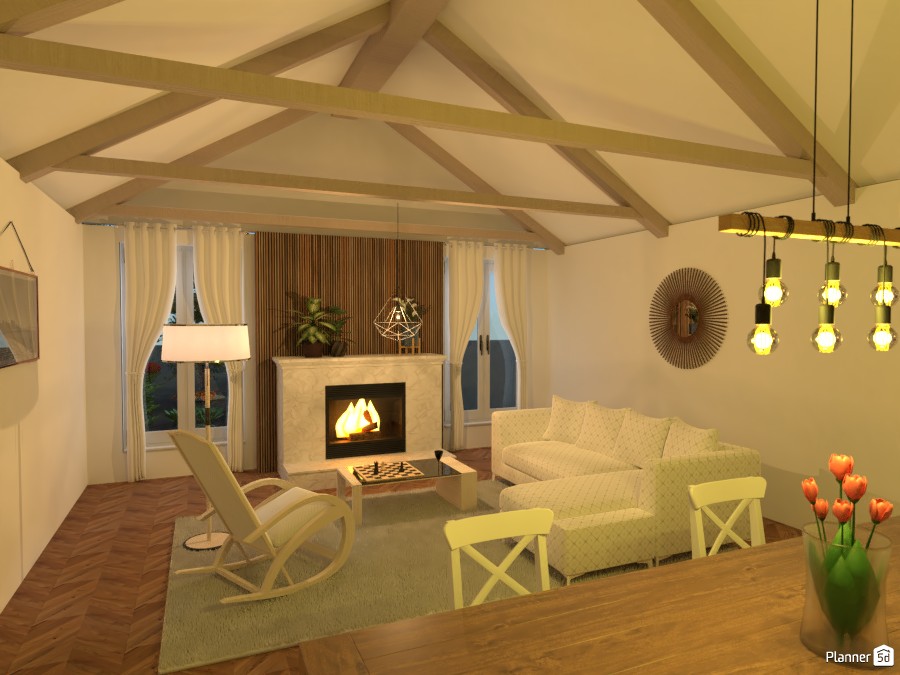 Скандинавская гостиная #3932452 by Daria Ianguzina